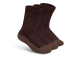 Padded Sole Diabetic Sock - Dark Brown